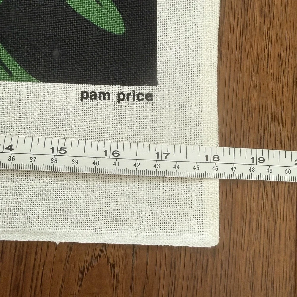 VINTAGE Pam Price KOALA Pure Linen Tea Towel Kitchen Towel Australia NWOT 18x32